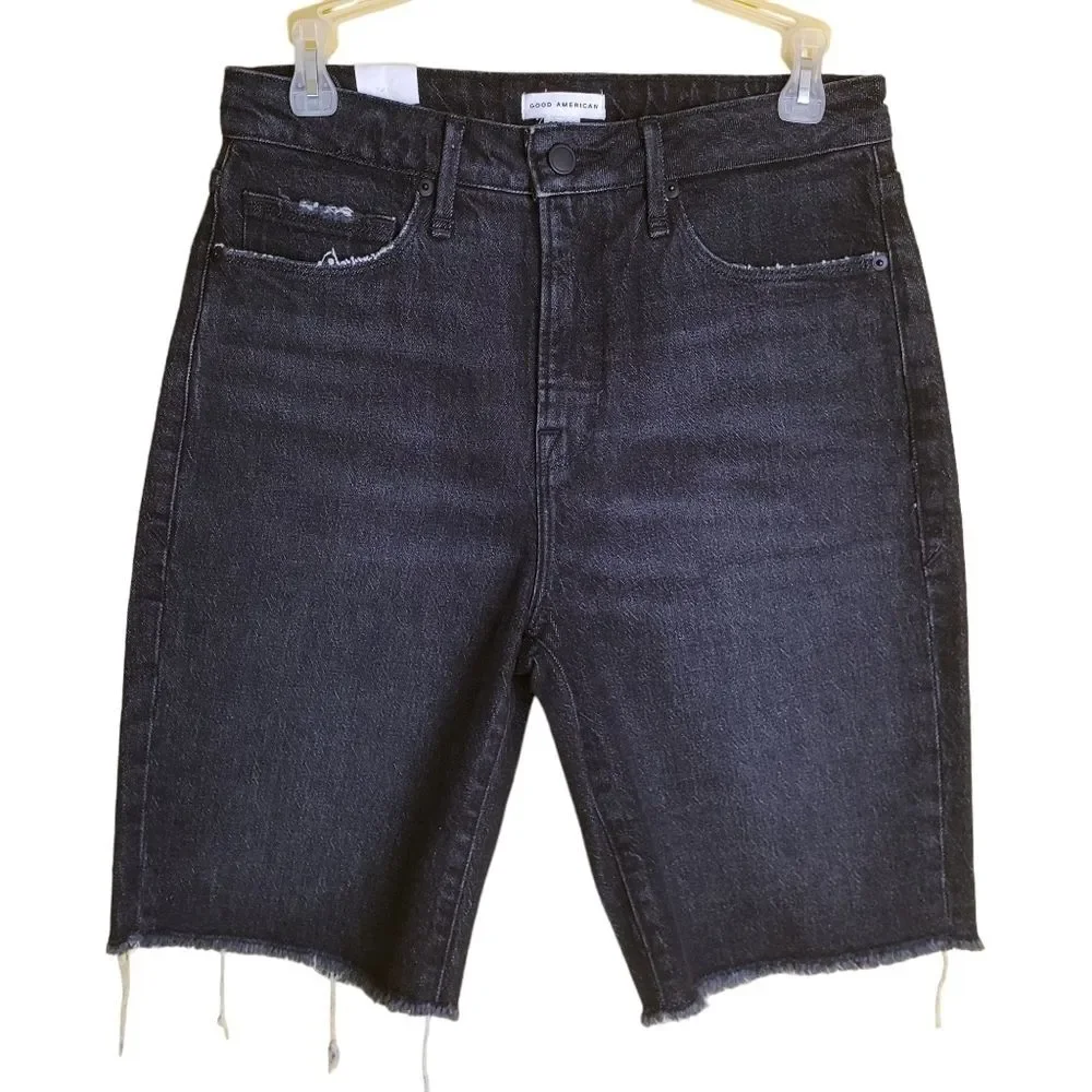 NWT Good American Bermuda Shorts Size 00/24